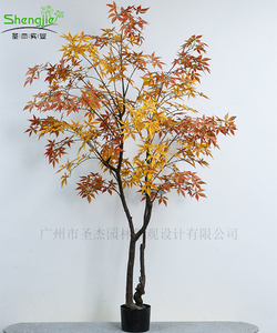 仿真黄枫叶