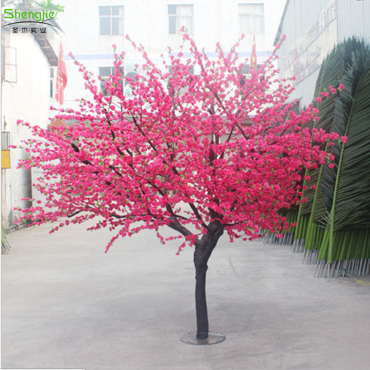 仿真桃花树装饰