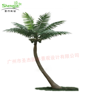 仿真弯杆椰子树