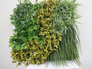 室外艺术仿真植物墙