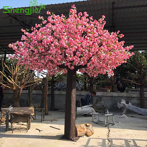 仿真玻璃钢粉色樱花树